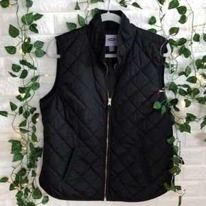 Thin Old Navy Black Vest